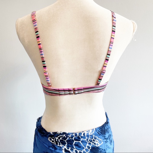 Victoria’s Secret | striped bikini top multi color - Picture 3 of 12